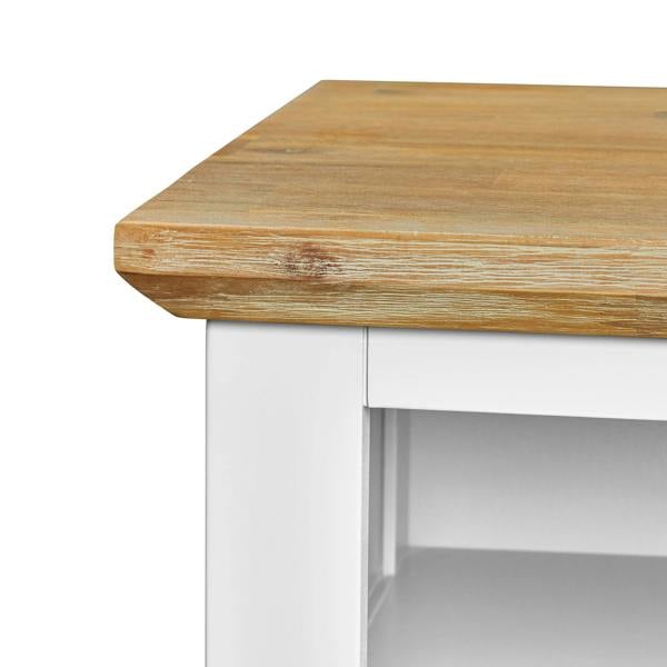 Statement Furniture Florence Large Wooden TV Stand with 3 Drawers and Shelf