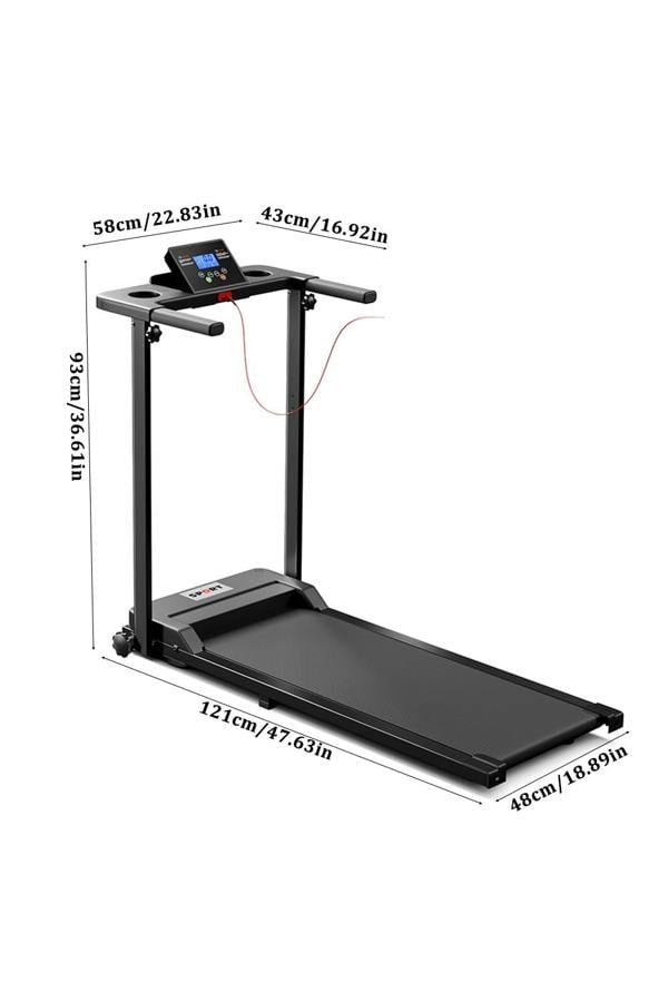 Living and Home Folding Protective Indoor Treadmill