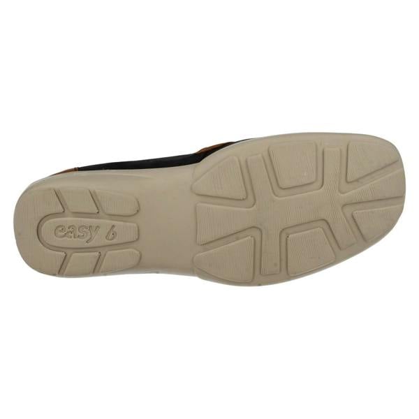 DB Shoes Ladies Easy B Wide Fitting Slip On Loafers Cork