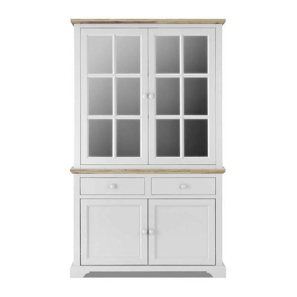 Statement Furniture Florence Glass Door Display Cabinet Large Dresser Assembled