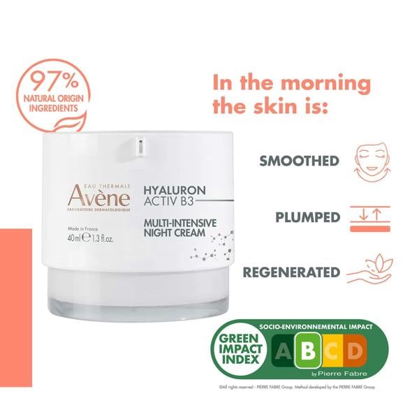 Avène Face Hyaluron Activ B3 Multi-Intensive Night Cream 40ml - Additional 3