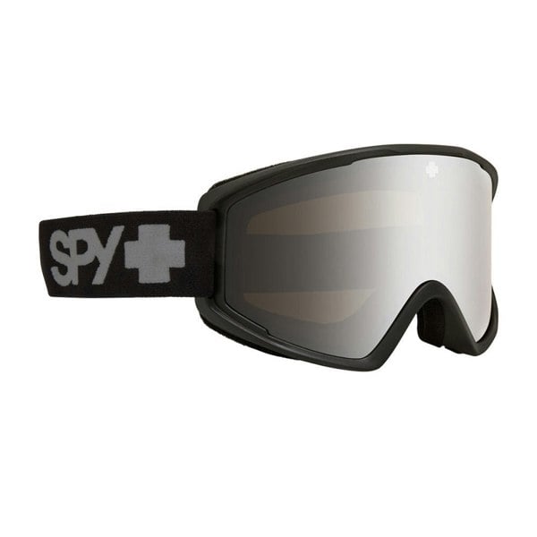 Spy CRUSHER ELITE ECO - Matte Black with Silver Mirror Lens