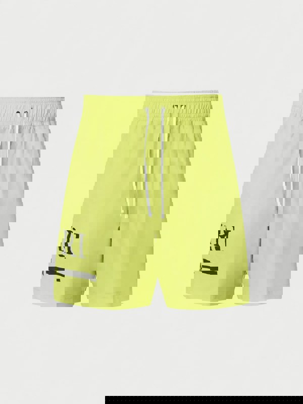 Amiri MA Bar Logo Swimtrunk Lime - Supplied FashionAmiri