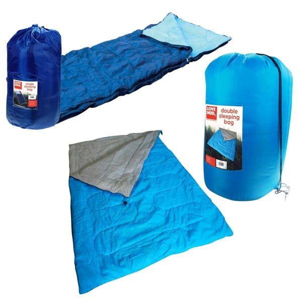 Outdoor Sleeping Bag With Carry Bag Ideal For Camping
