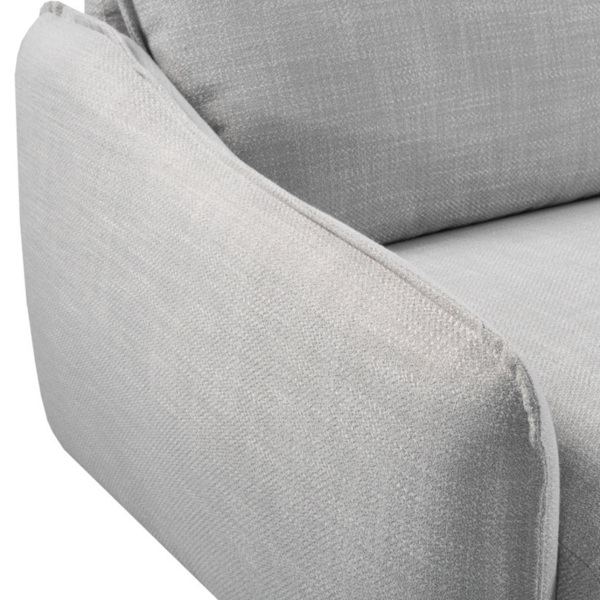 Louie 3 Seat Sofa - Grey Linen