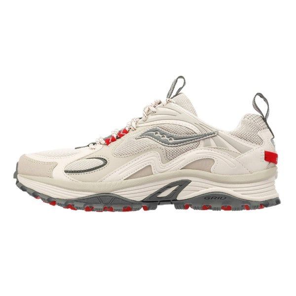 Saucony - S70896-2 Unisex Grid Aura X - Dove/Red