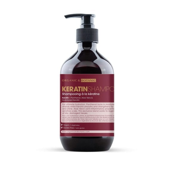 OB106 Organic & Botanic Keratin Shampoo 500ml
