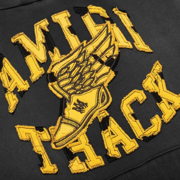 Amiri Track Hoodie Faded Black - Nova Clothing