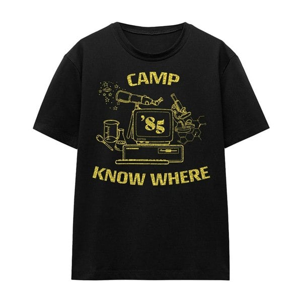 Stranger Things Womens T-Shirt - Black