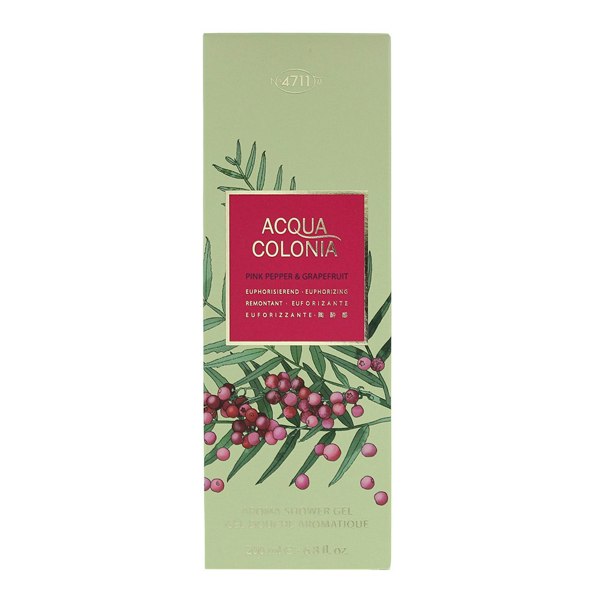 4711 Acqua Colonia Pink Pepper & Grapefruit Shower Gel 200ml