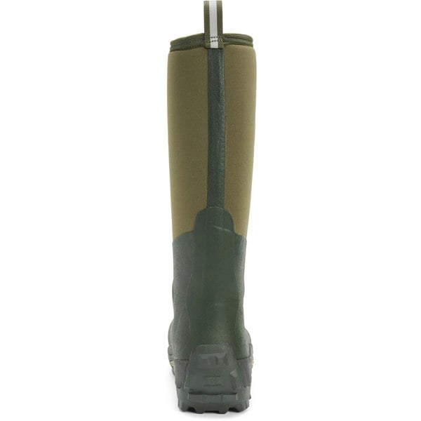 Muck Boots Arctic Sport Pull On Unisex Wellington Boots in Moss Green