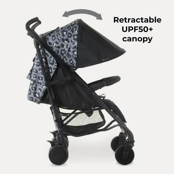 My Babiie MB51 Plus Stroller - Black Leopard