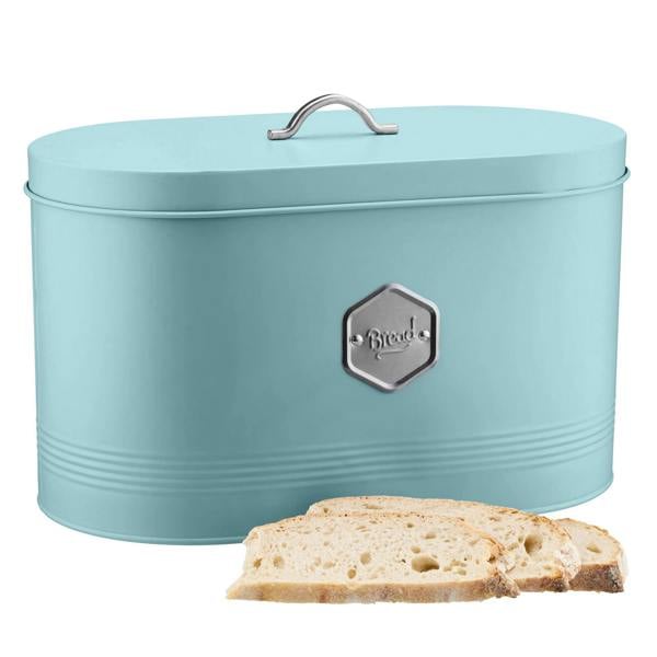 Cooks Professional Bread Bin | Blue / Silver