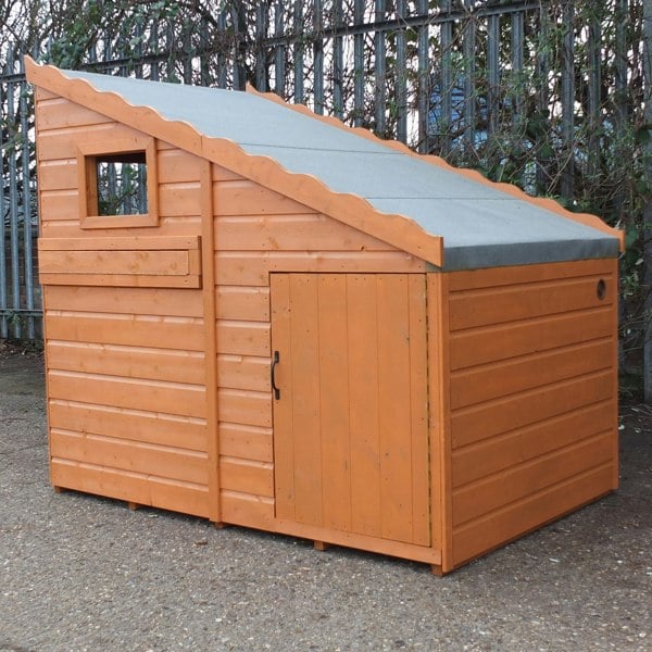 Shire Command Post 6x4 Childrens Playhouse with 12mm Shiplap cladding - Best Shed