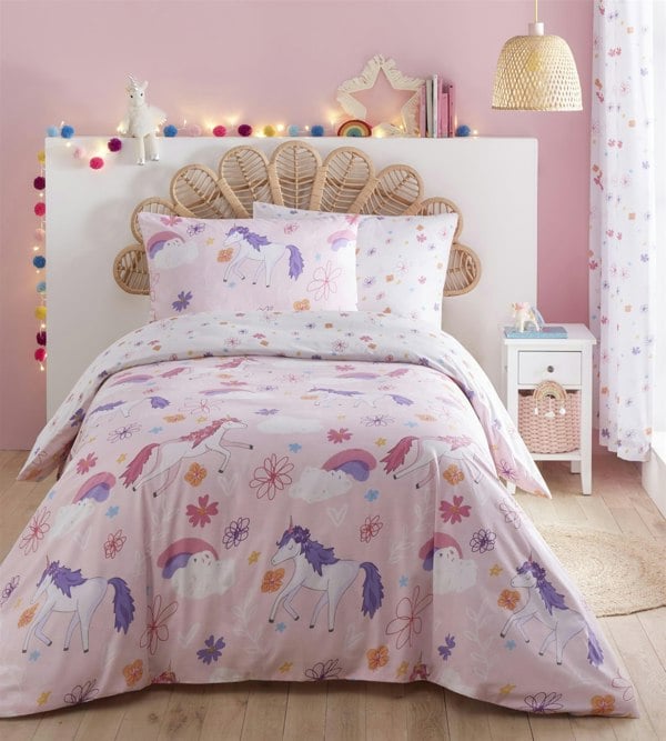 Charlotte Thomas Unicorn Duvet Cover Set Bedding