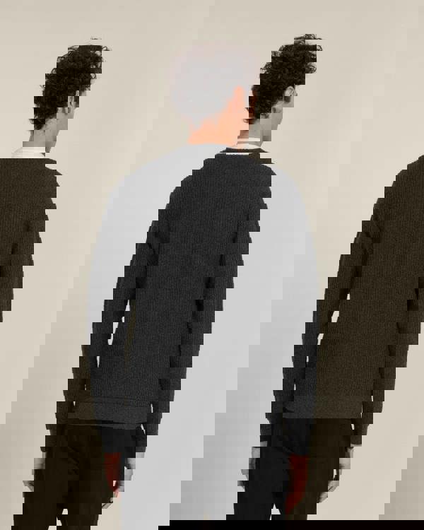 Larsson & Co Lihme - Ribbed V-Neck Cardigan