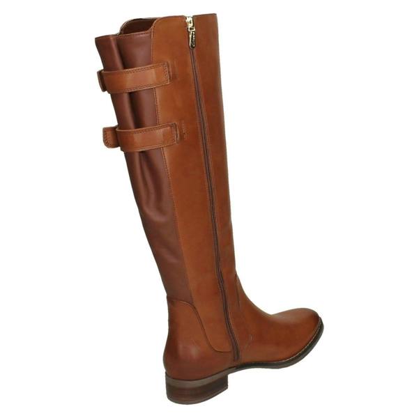 Clarks Ladies Clarks Knee High Boots Netley Ride