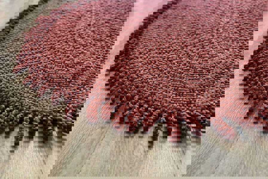 Zuri House Crochet rug SUN | TERRACOTTA