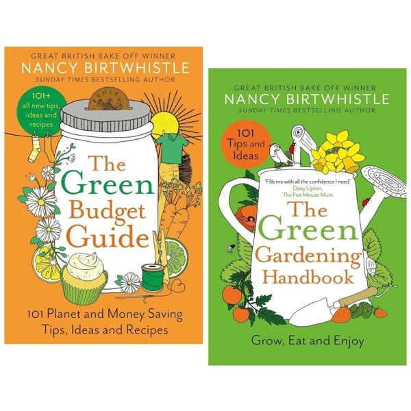 Nancy Birtwhistle Green Gardening 2 Book Set The Green Gardening Handbook & The Green Budget Guide