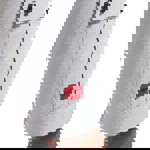 Hugo Mens Logo Shorts - Grey - 