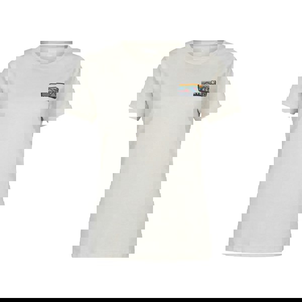 Mountain Warehouse Womens Inverness Relaxed Fit Short-Sleeved T-Shirt - Beige