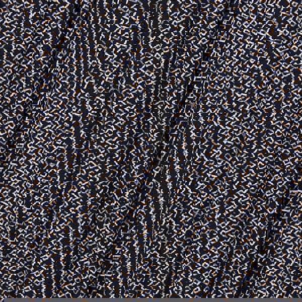 Navy | Geo Print High Waist Palazzo Trousers
