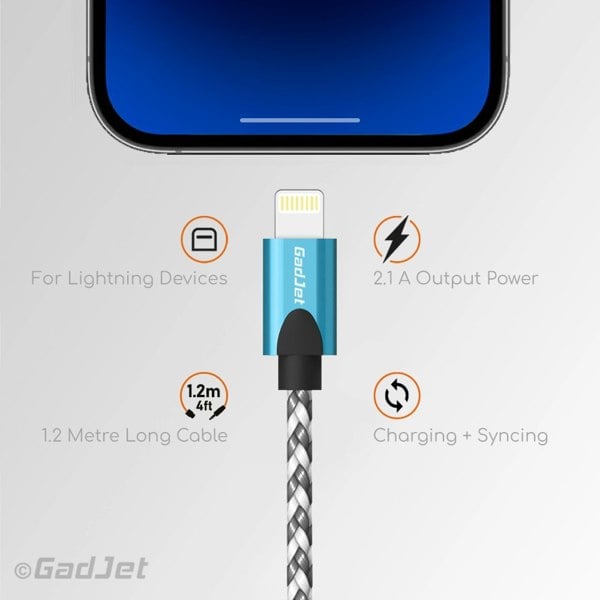 GadJet Apple Certified Lightning Cable