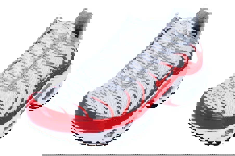 Nike Air Max Plus Mens If6224  101 - White University Red Wolf Grey 101 - Photo 0