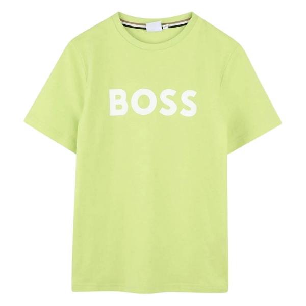 Boss Childrens/Kids Logo T-Shirt - Persian Blue - 
