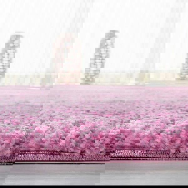 Smart Living Shaggy Rug - Dusky Pink
