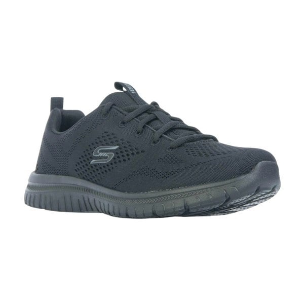 Skechers Womens Virtue Kind Favor Contrast Trainers - Black