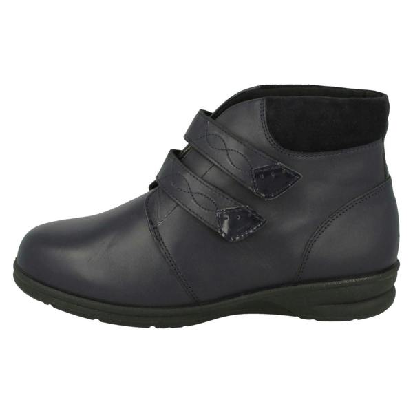 Padders Ladies Padders Wide Fitting Ankle Boots Kathy