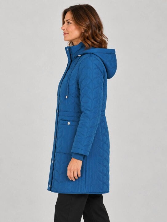 TIGI Hooded Long Line Coat