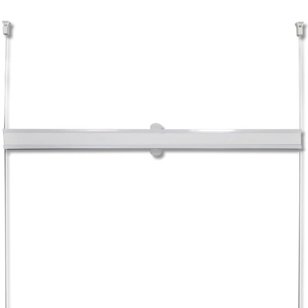 Berkfield Plisse Blind 110x100cm White Pleated Blind