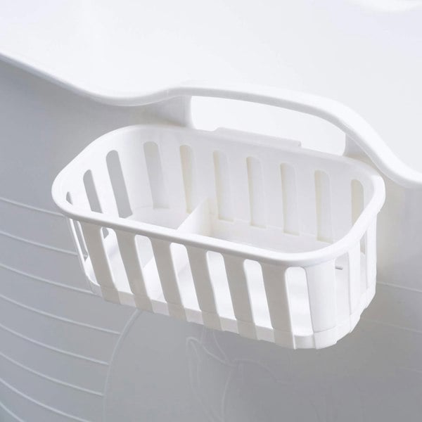 Fimous Bathtub for Adults, Soaking Bathtub for Hot Bath and Ice Bath Freestanding Bath Tub White
