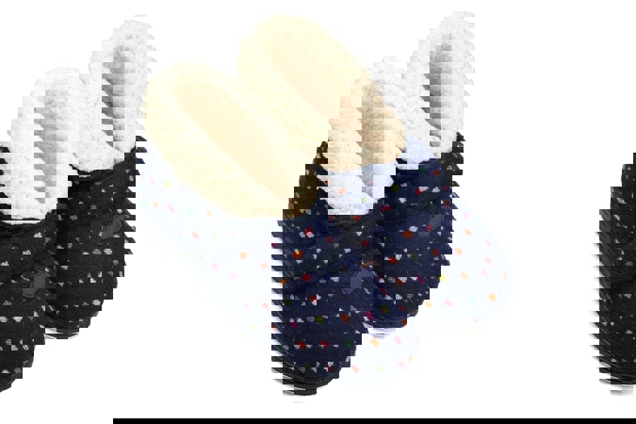 Padders BESS Womens Slippers Navy