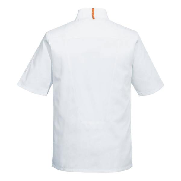 Chef's Mesh Air Pro Asymmetrical Jacket S/S Portwest