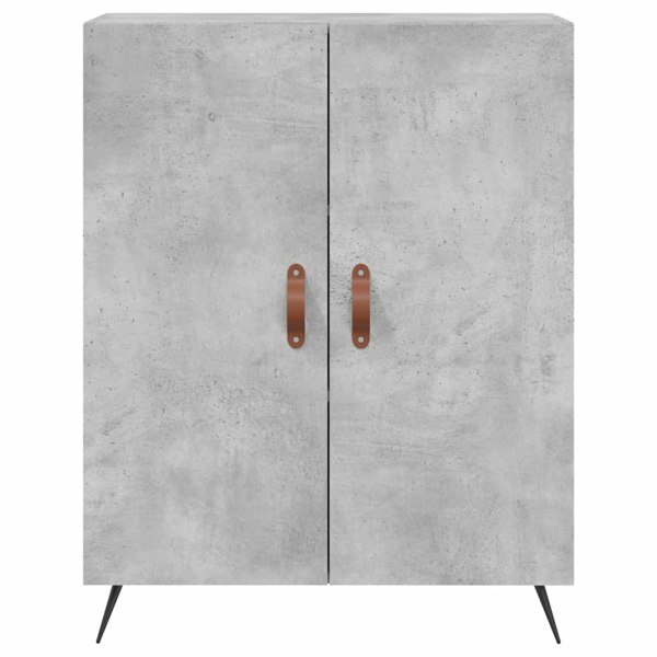Berkfield Sideboard Concrete Grey 69.5x34x90 cm Engineered Wood