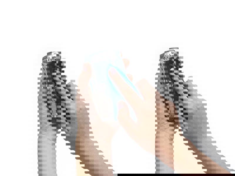 Durable TECHCLEAN Premium Microfibre Cleaning Cloth | Glasses & Screens | Blue