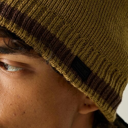 Regatta Mens Balton IV Beanie - Wood Brown/Coffee Grounds