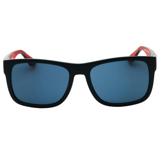 Tommy Hilfiger Rectangular Navy Blue Sunglasses