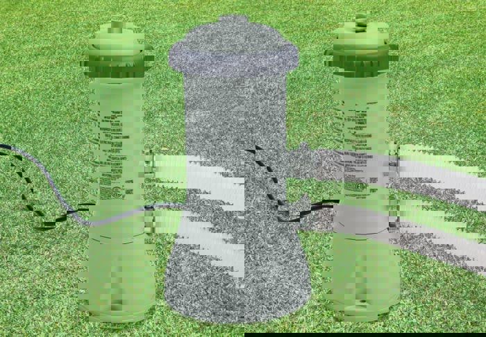 smartbies Intex 330 Gal Filter Pump Swimming pool outdoor For Up to 10ft Pool