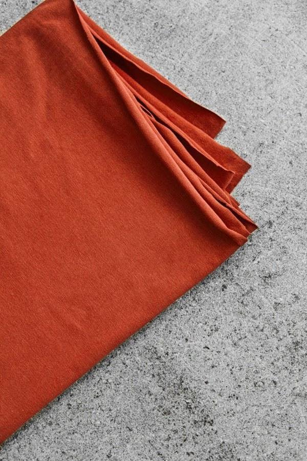 Mind The MAKER Cotton Single Jersey Stretch Knit Fabric - Plain Design Dressmaking Fabric, 170 cm / 67" Wide - per metre