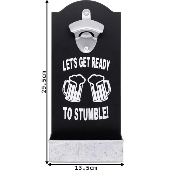 Maison des Cadeaux “Let’s Get Ready To Stumble” Bottle Opener