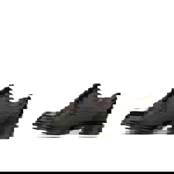 Embassy London Orlando - Grey, Black & Green - Men's Leather & Suede Oxford