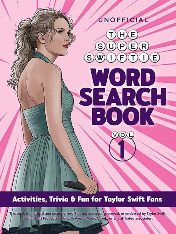The Unofficial Super Swiftie Word Search Book (Volume 1) - Dover Publications Inc