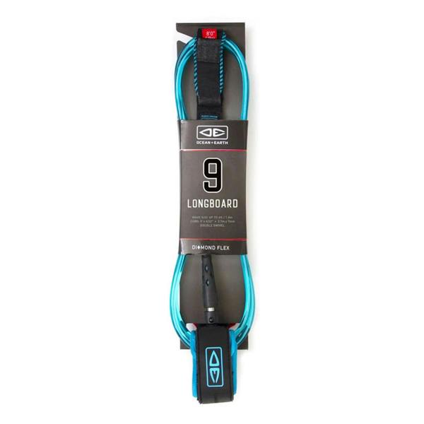 Ocean & Earth 9’0 Regular Longboard Surfboard Leash Blue
