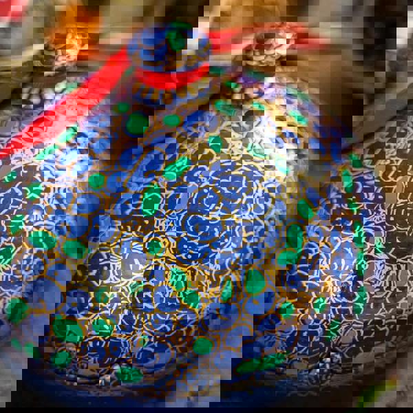 Handmade Bonbonnière filled with Assorted Chocolate Coated Raisins, Palm Oil Free, 130g