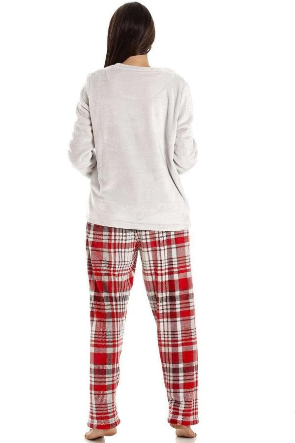 Womens Supersoft Warm Fleece Character Pyjama Sets
