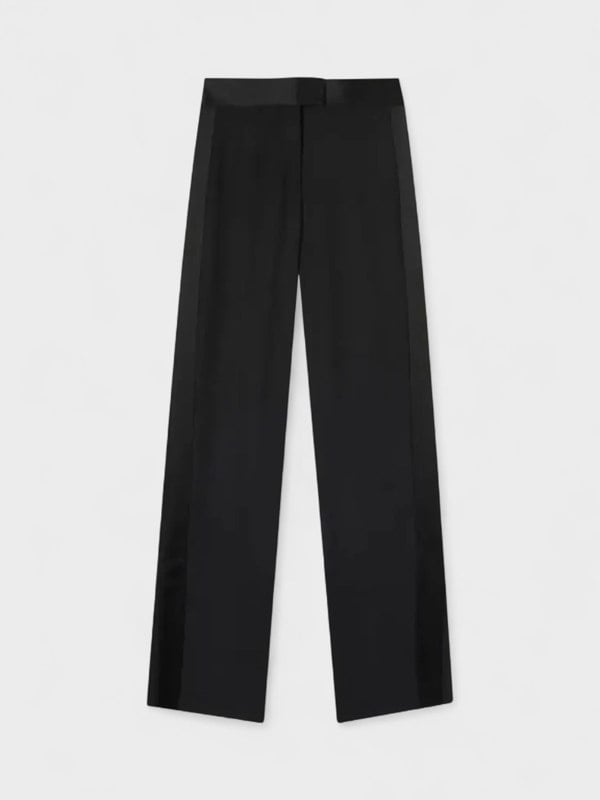 Off-White Tuxedo Split Pants Black - Womens
